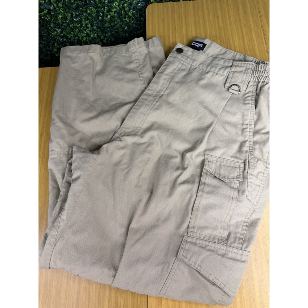 Lot Of 2 CQR Tactical Pants Men's Size 42x32 RipStop Khaki Tan/Brown - Picture 3 of 10